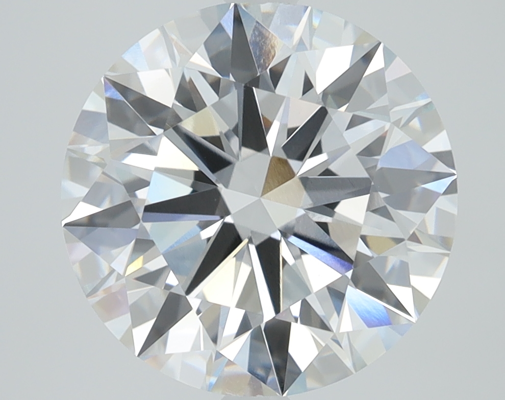 3.87 Carat Round Cut Lab Diamond