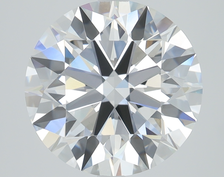 4.02 Carat Round Cut Lab Diamond