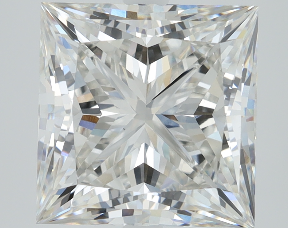 4.35 Carat Princess Cut Lab Diamond