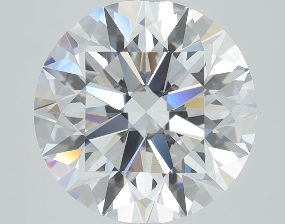 4 Carat Round Cut Lab Diamond