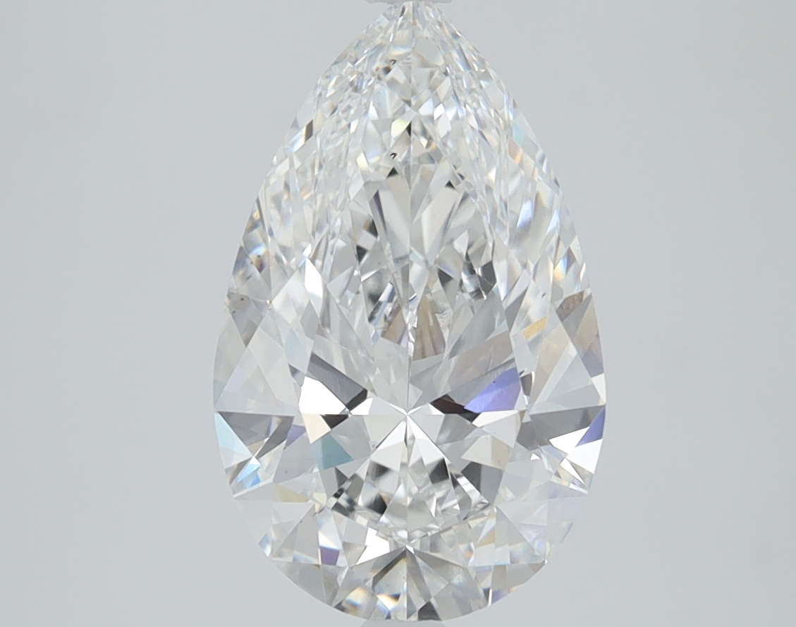 2.57 Carat Pear Cut Lab Diamond