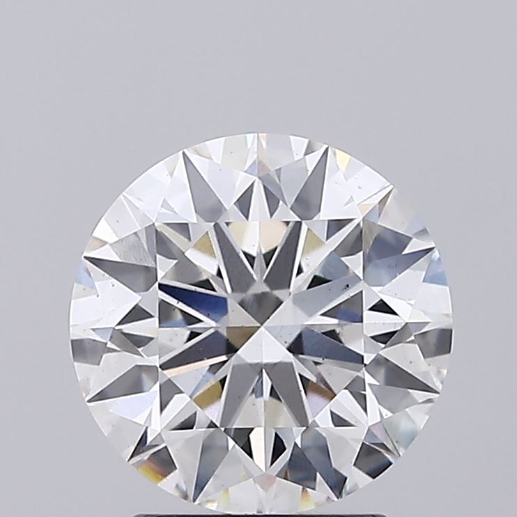 2.17 Carat Round Cut Lab Diamond