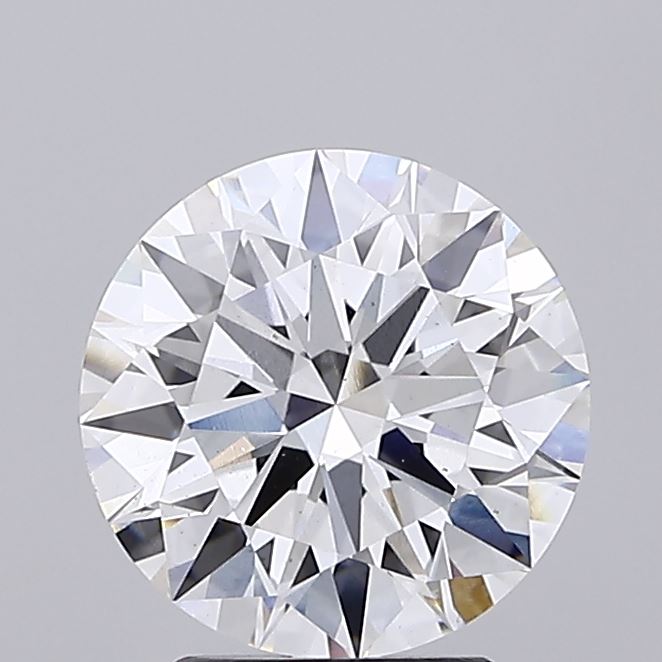 3.11 Carat Round Cut Lab Diamond