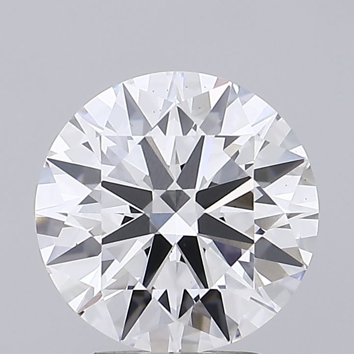 3.17 Carat Round Cut Lab Diamond