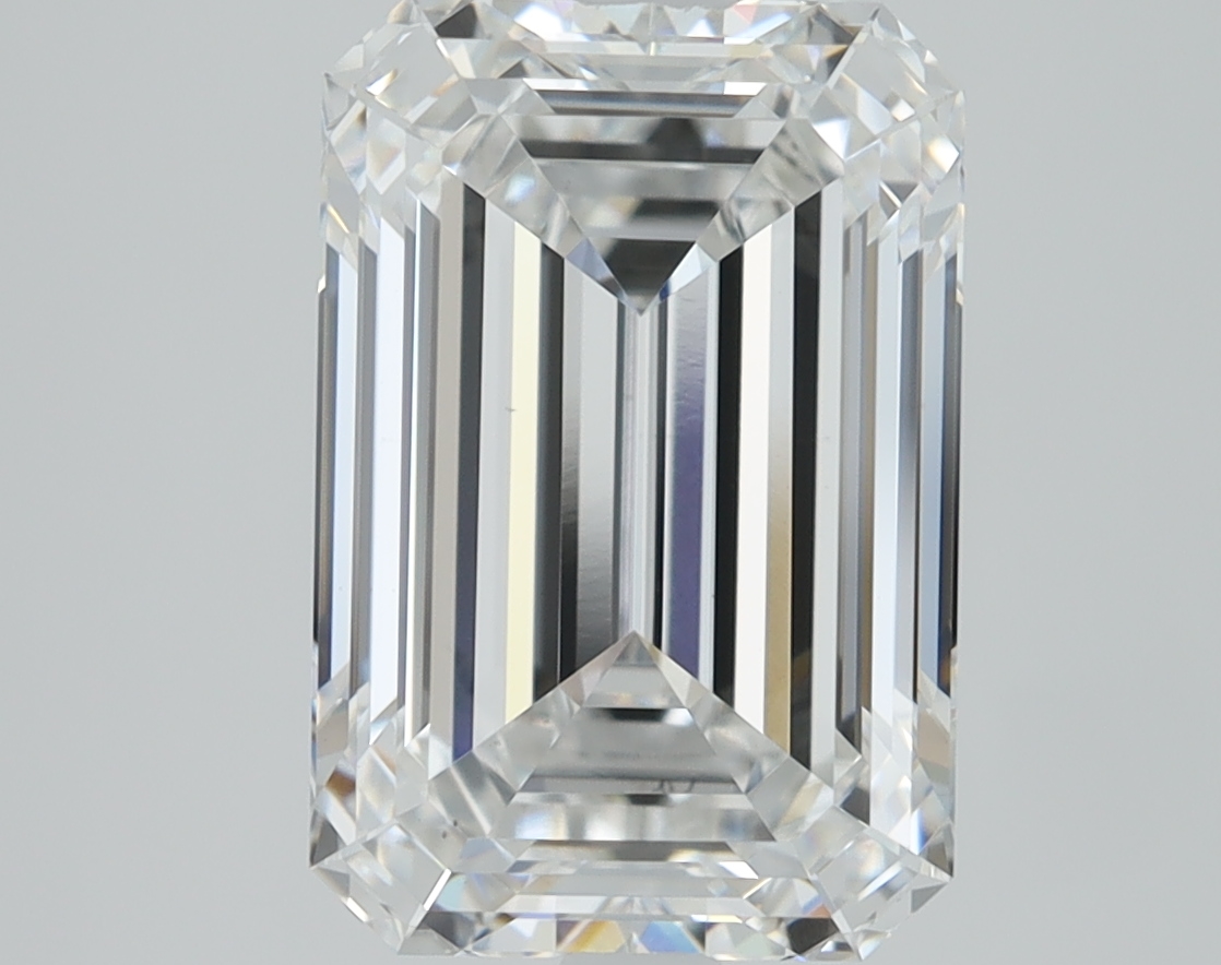 3.09 Carat Emerald Cut Lab Diamond