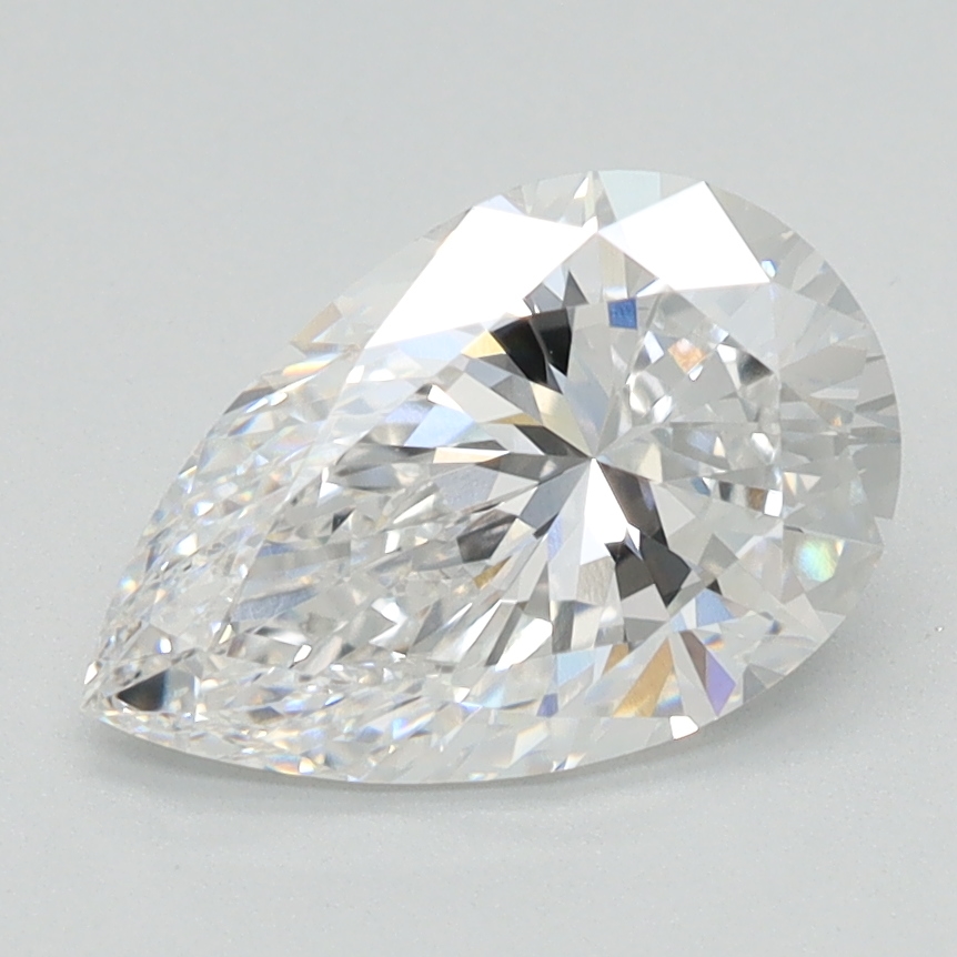 1.52 Carat Pear Cut Lab Diamond