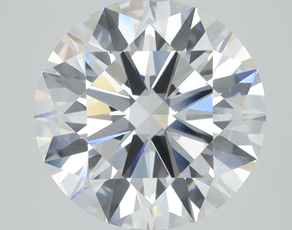 4.01 Carat Round Cut Lab Diamond