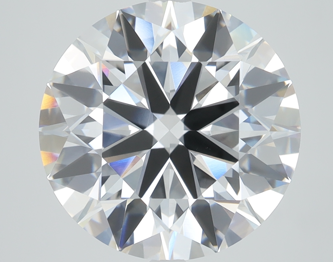 5.55 Carat Round Cut Lab Diamond