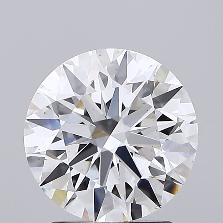 2.1 Carat Round Cut Lab Diamond