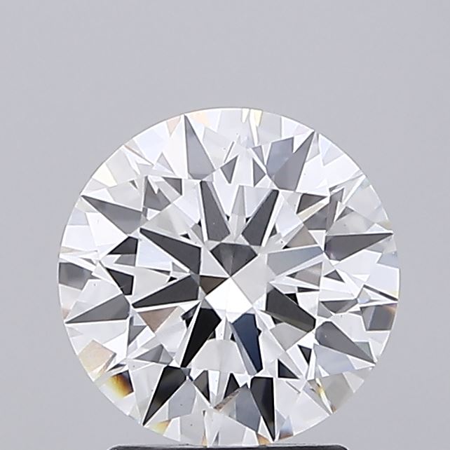 2.16 Carat Round Cut Lab Diamond