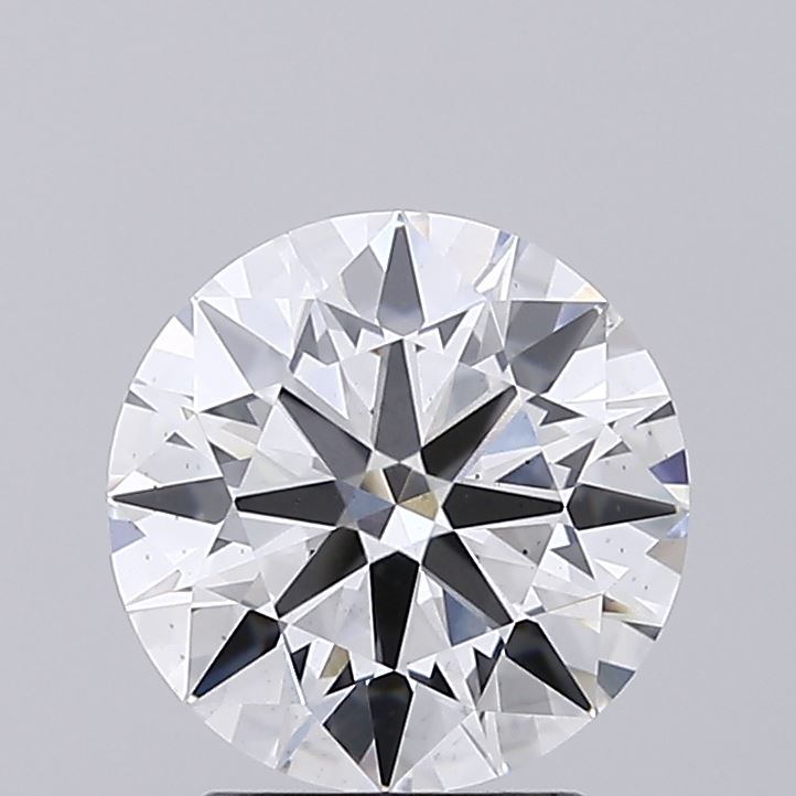 2.18 Carat Round Cut Lab Diamond