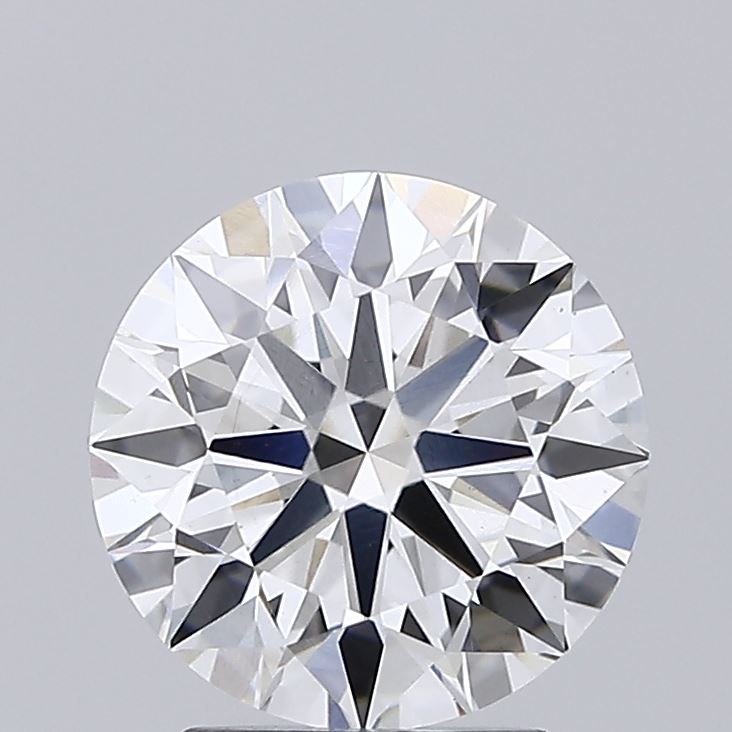 2.21 Carat Round Cut Lab Diamond