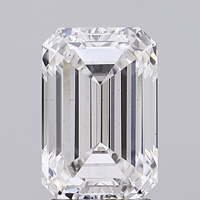 2.18 Carat Emerald Cut Lab Diamond