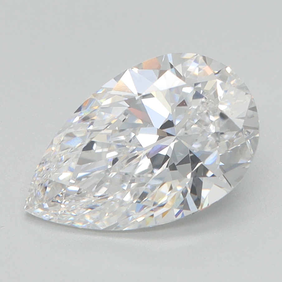 1.64 Carat Pear Cut Lab Diamond