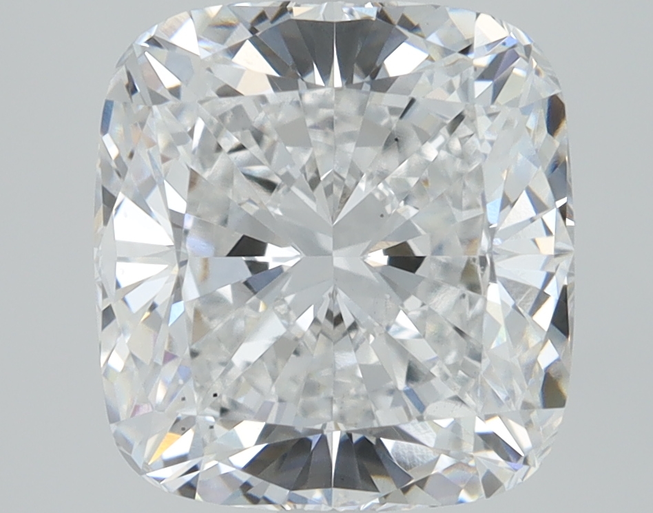 3.22 Carat Cushion Cut Lab Diamond