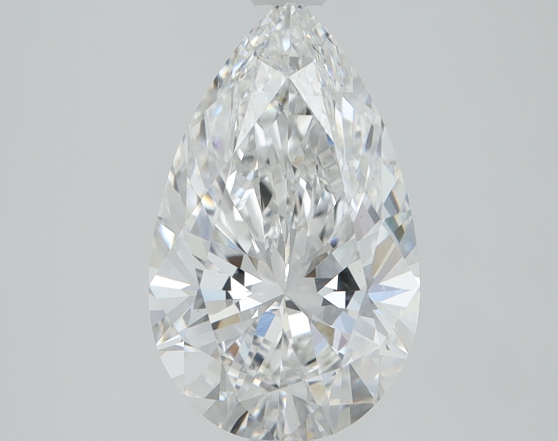 1.71 Carat Pear Cut Lab Diamond