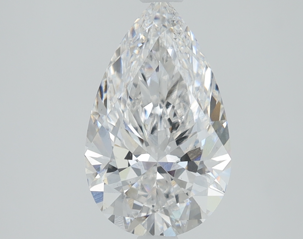 1.63 Carat Pear Cut Lab Diamond