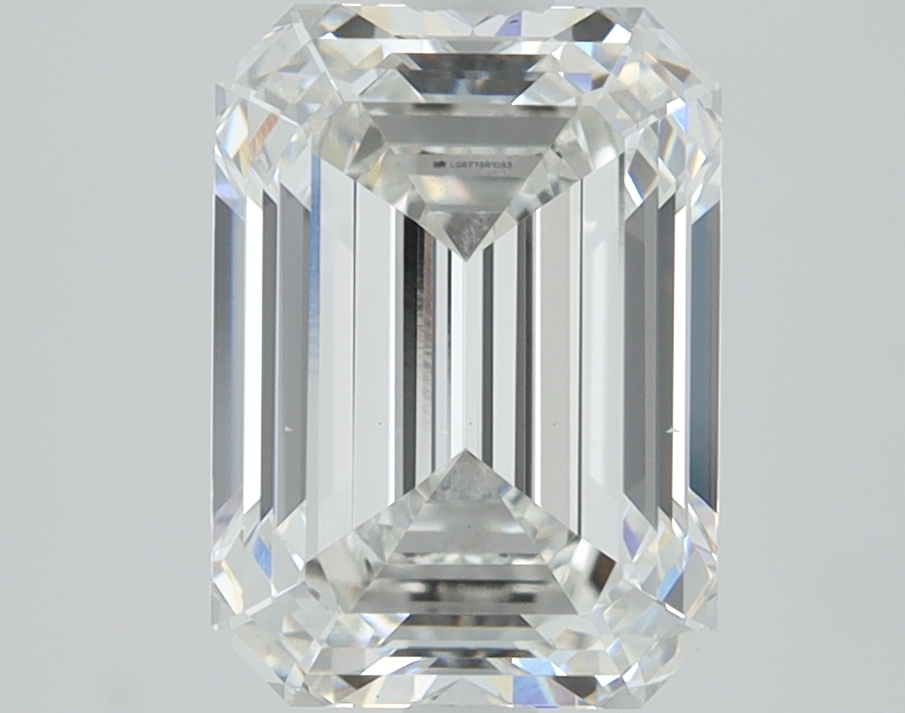 2.52 Carat Emerald Cut Lab Diamond