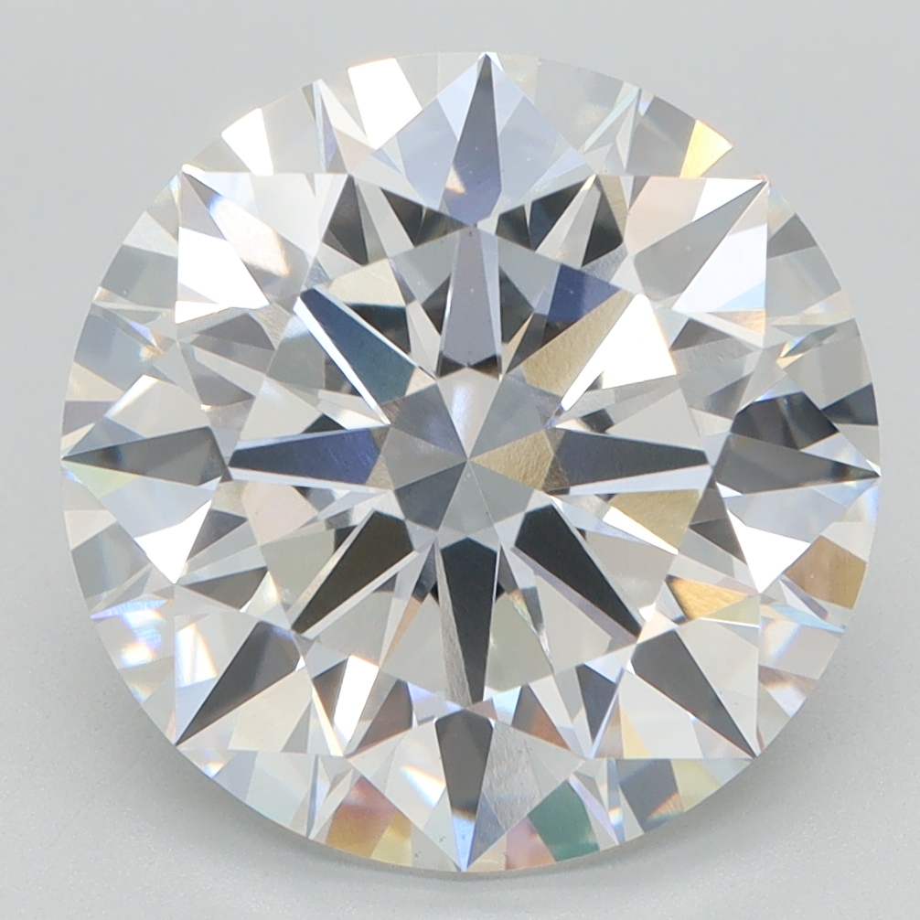 5.09 Carat Round Cut Lab Diamond
