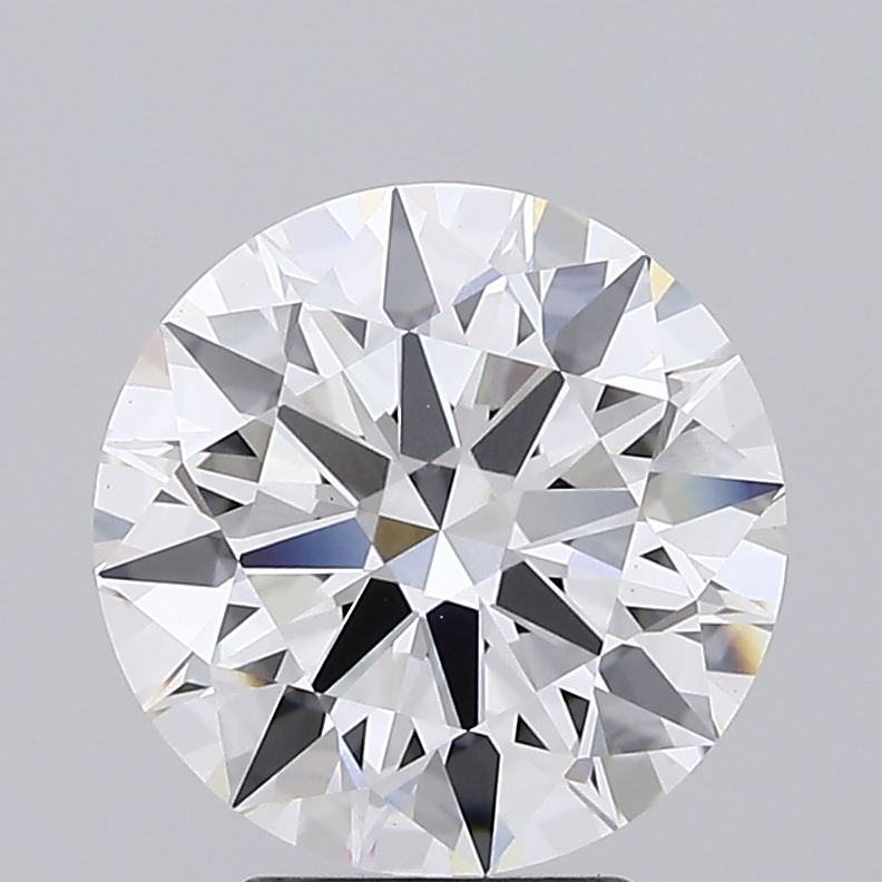 4.11 Carat Round Cut Lab Diamond