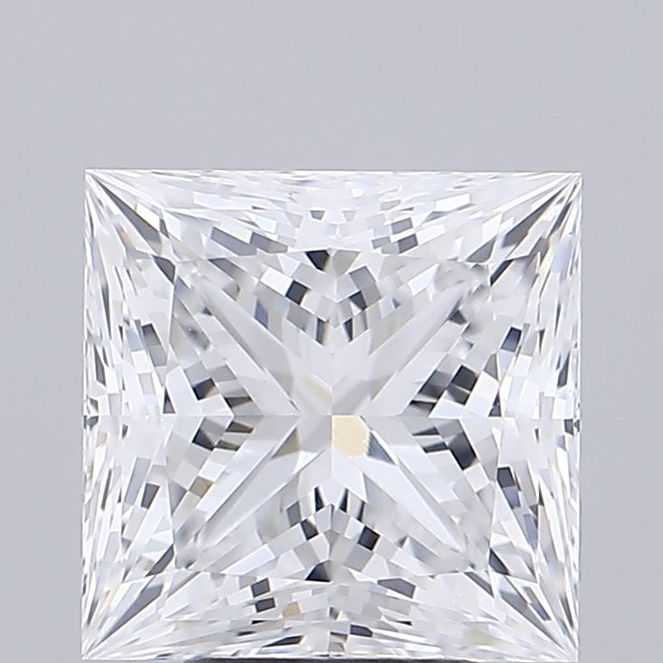5.23 Carat Princess Cut Lab Diamond