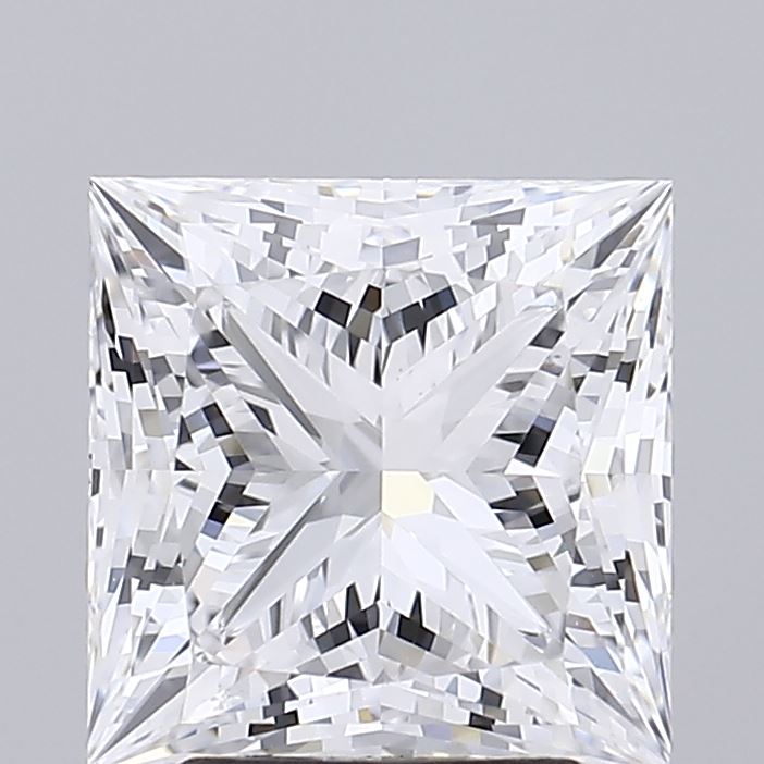 3.31 Carat Princess Cut Lab Diamond