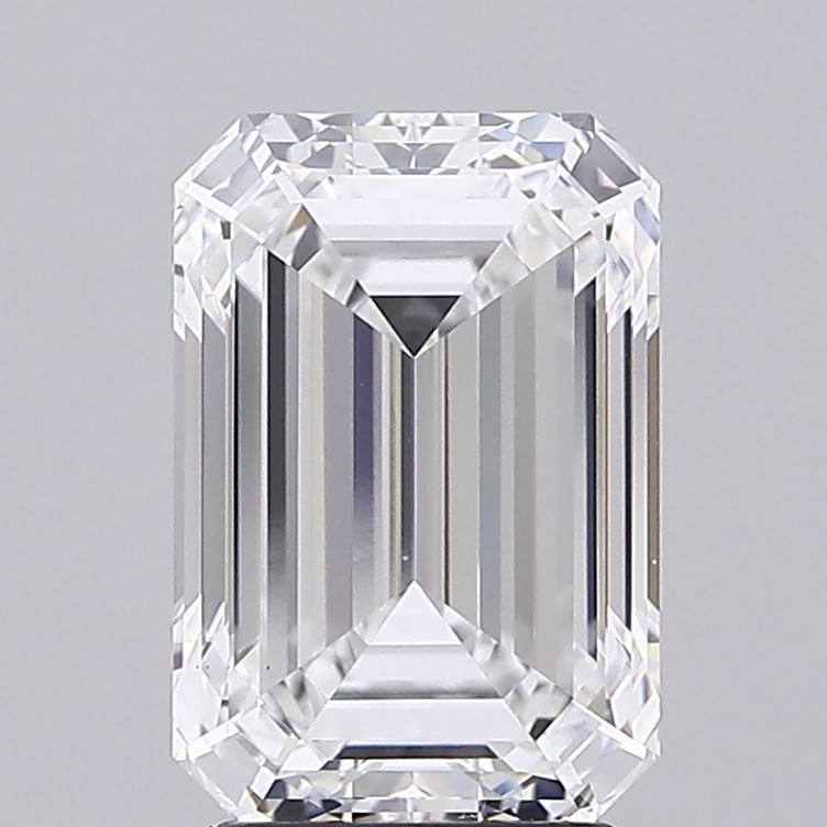 3.36 Carat Emerald Cut Lab Diamond