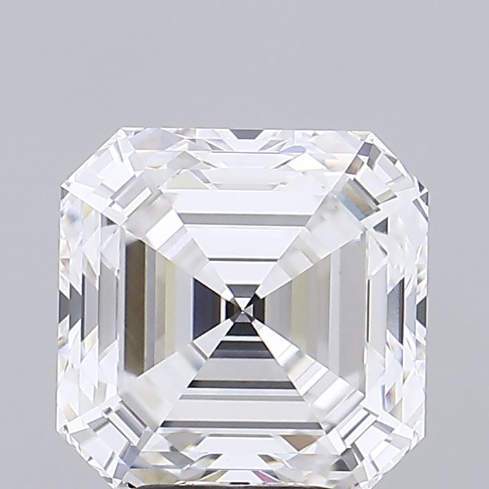 5.07 Carat Asscher Cut Lab Diamond