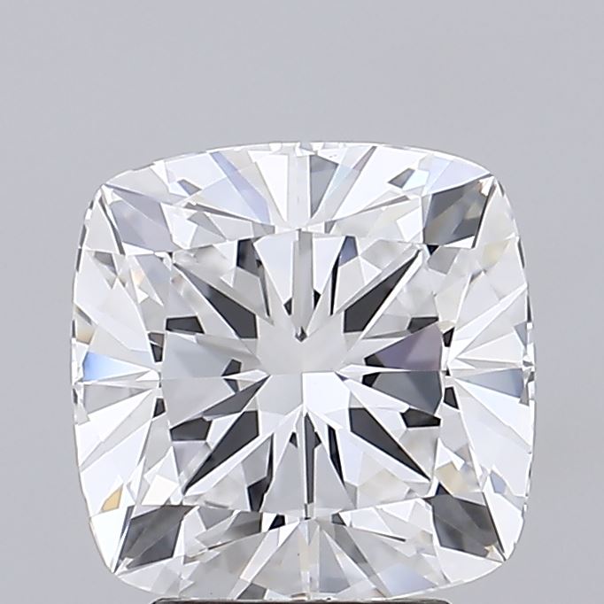 3.15 Carat Cushion Cut Lab Diamond