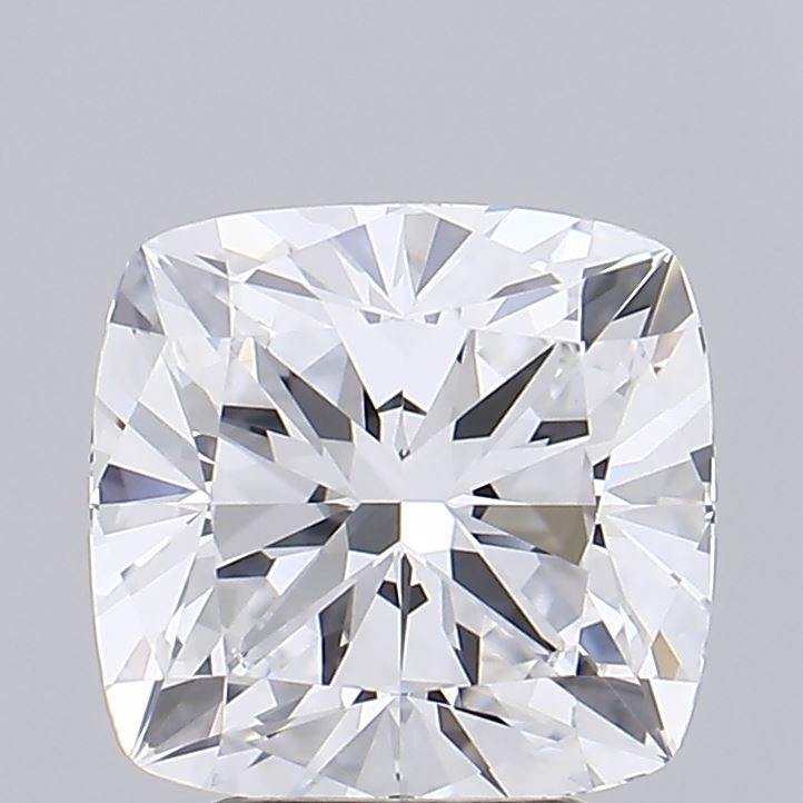 3.18 Carat Cushion Cut Lab Diamond