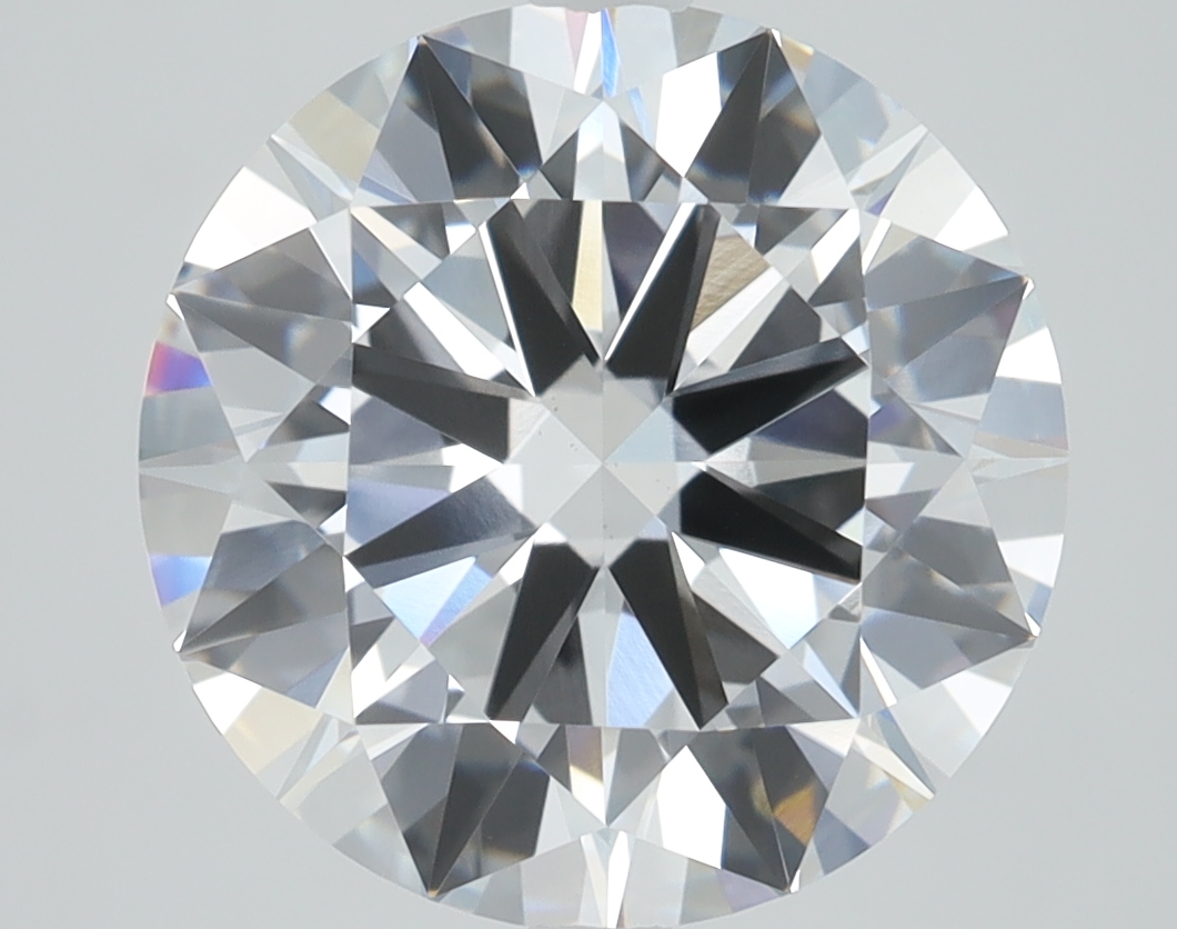 4.01 Carat Round Cut Lab Diamond