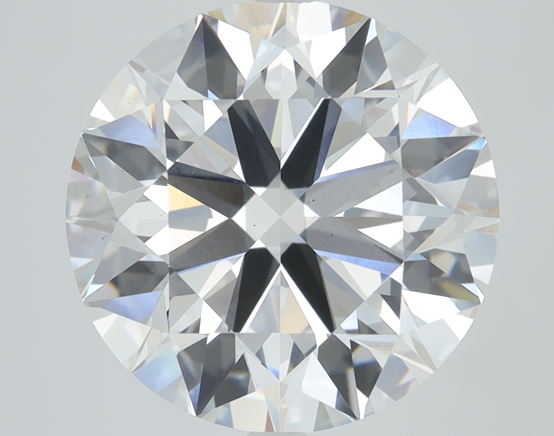 7.03 Carat Round Cut Lab Diamond