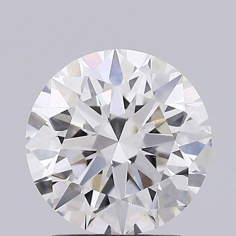 2.3 Carat Round Cut Lab Diamond