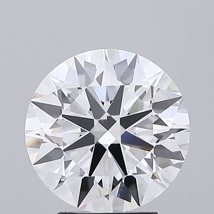 3.11 Carat Round Cut Lab Diamond