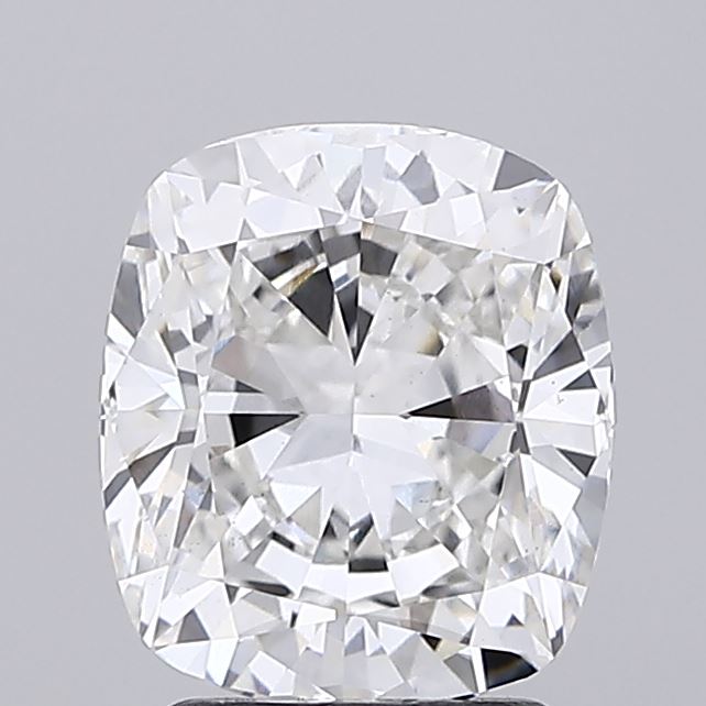 2.64 Carat Cushion Cut Lab Diamond