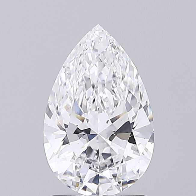 1.5 Carat Pear Cut Lab Diamond