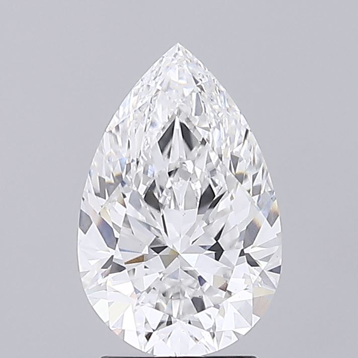 2.76 Carat Pear Cut Lab Diamond