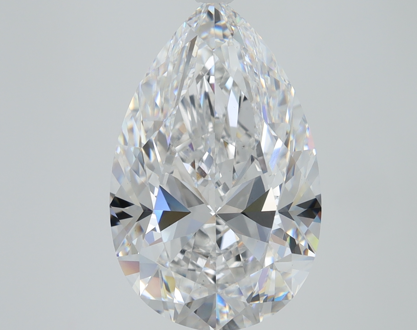 5.02 Carat Pear Cut Lab Diamond