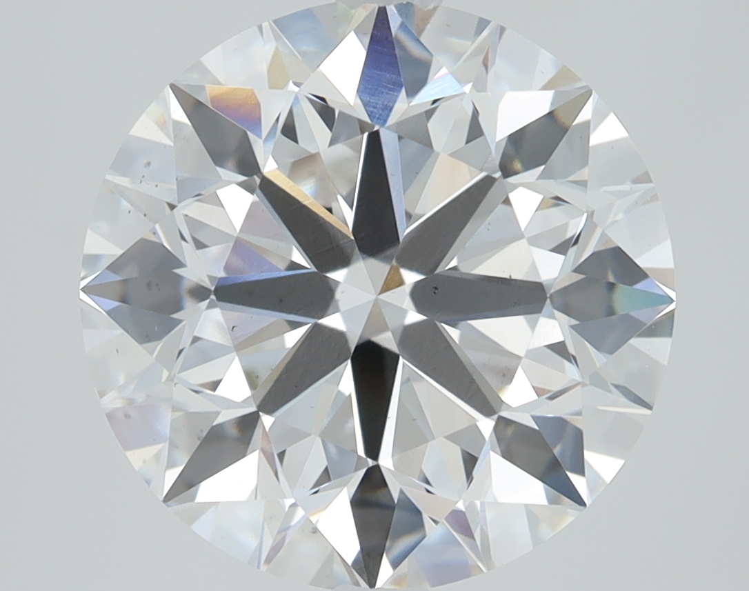 3.9 Carat Round Cut Lab Diamond