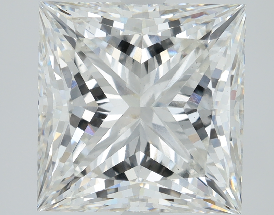 4.34 Carat Princess Cut Lab Diamond