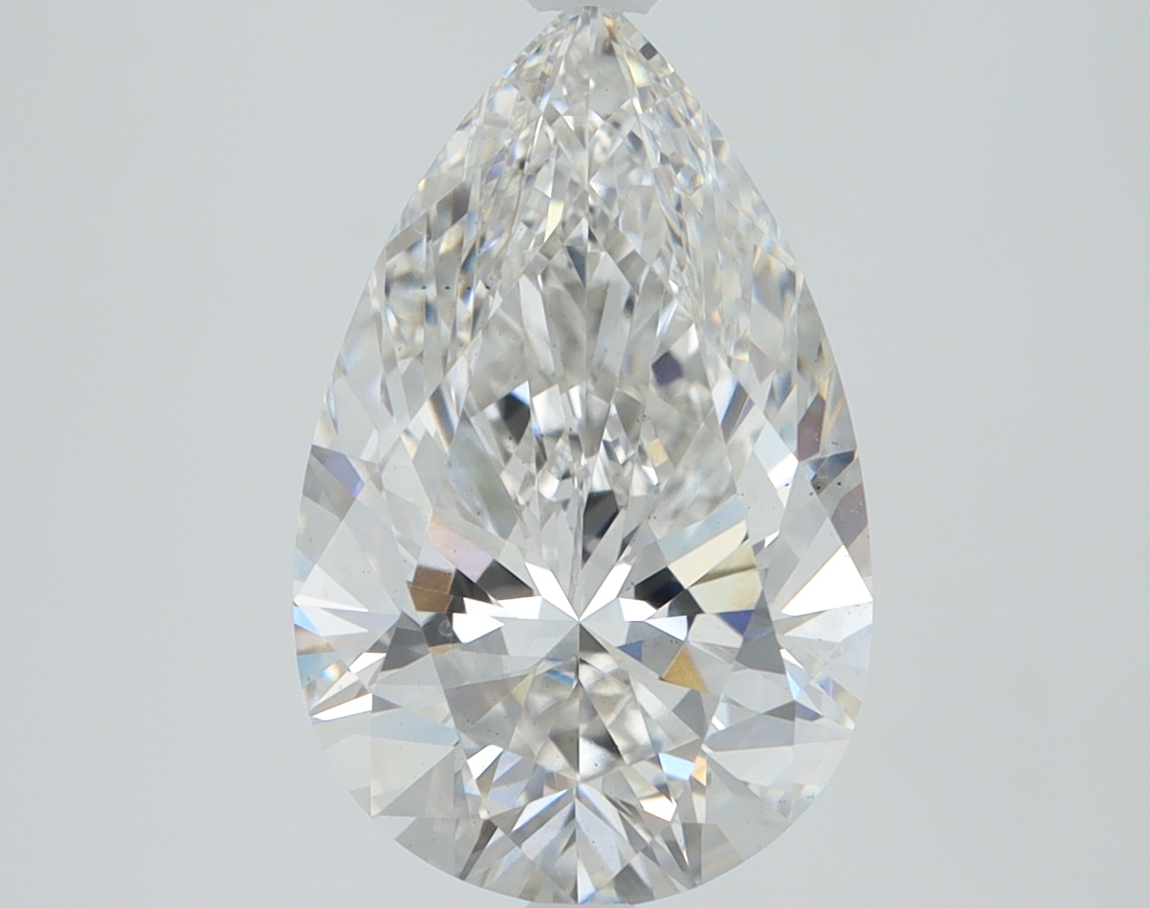 2.87 Carat Pear Cut Lab Diamond