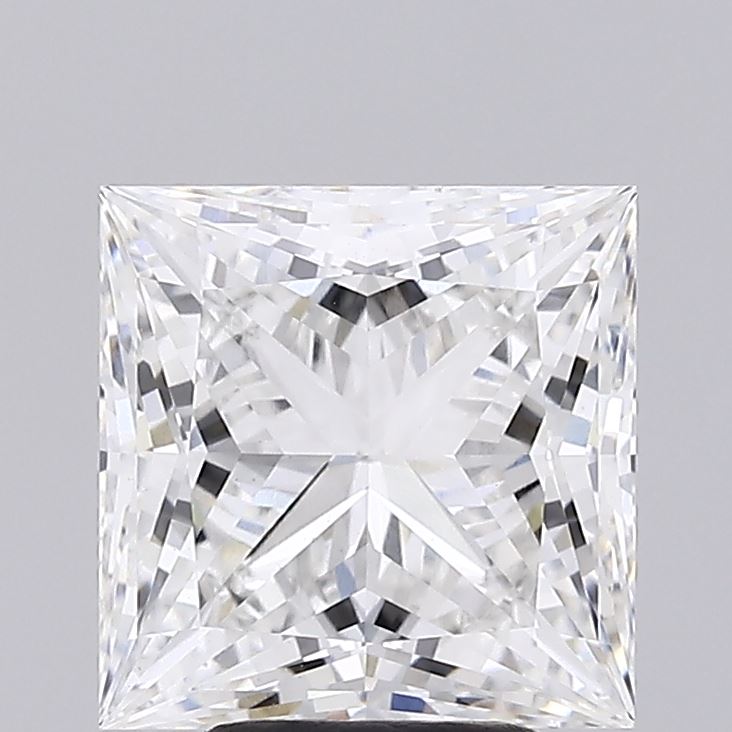 4.34 Carat Princess Cut Lab Diamond