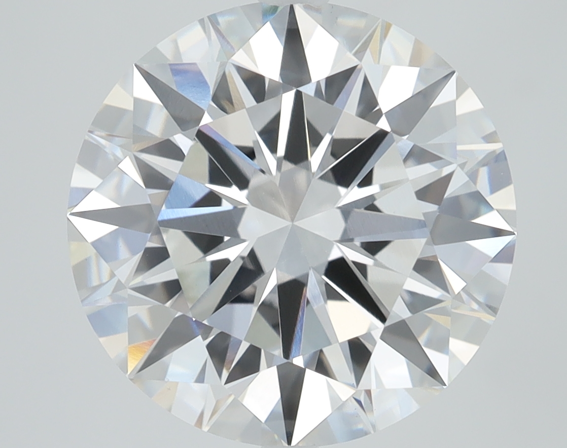 5.81 Carat Round Cut Lab Diamond