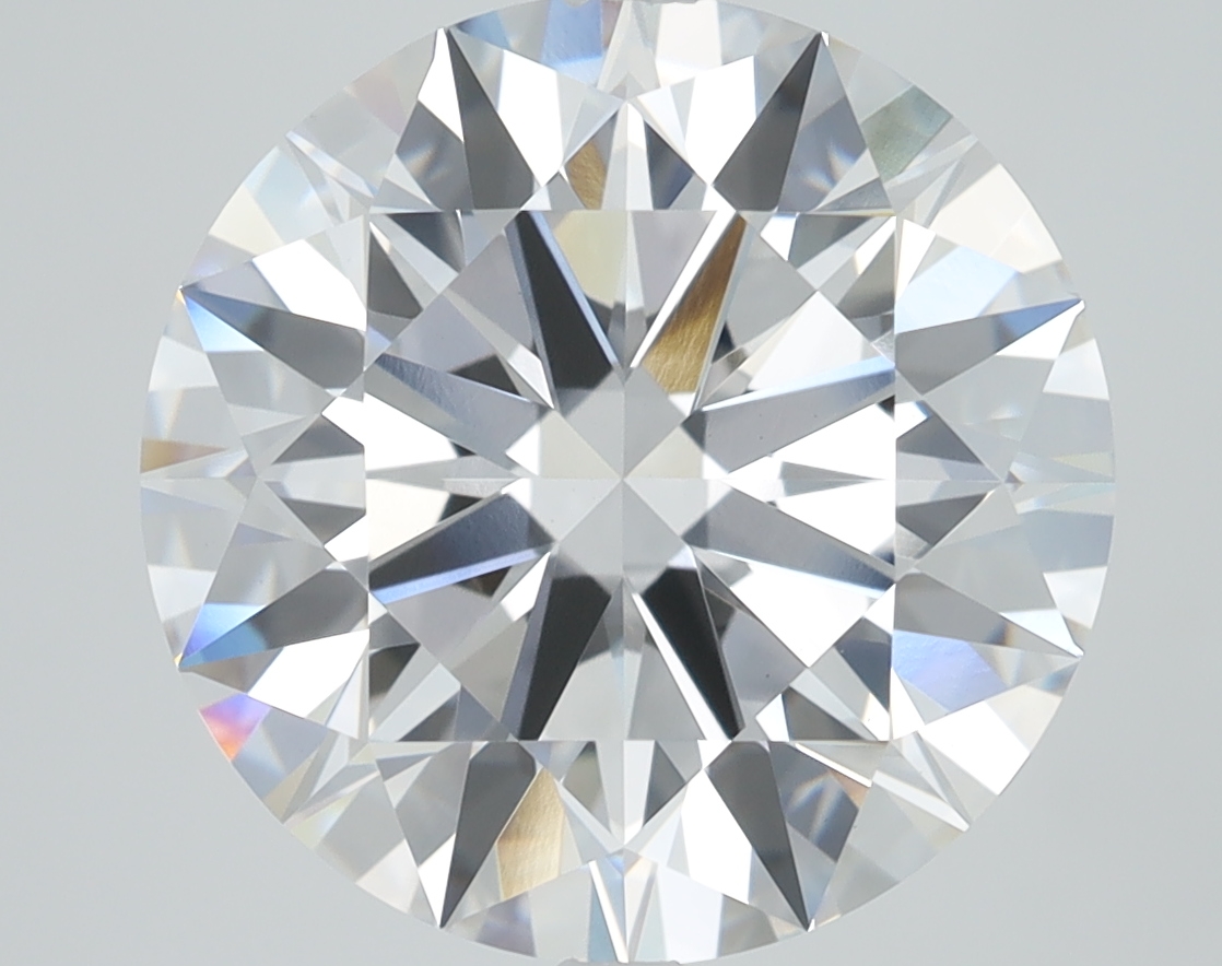 5.81 Carat Round Cut Lab Diamond