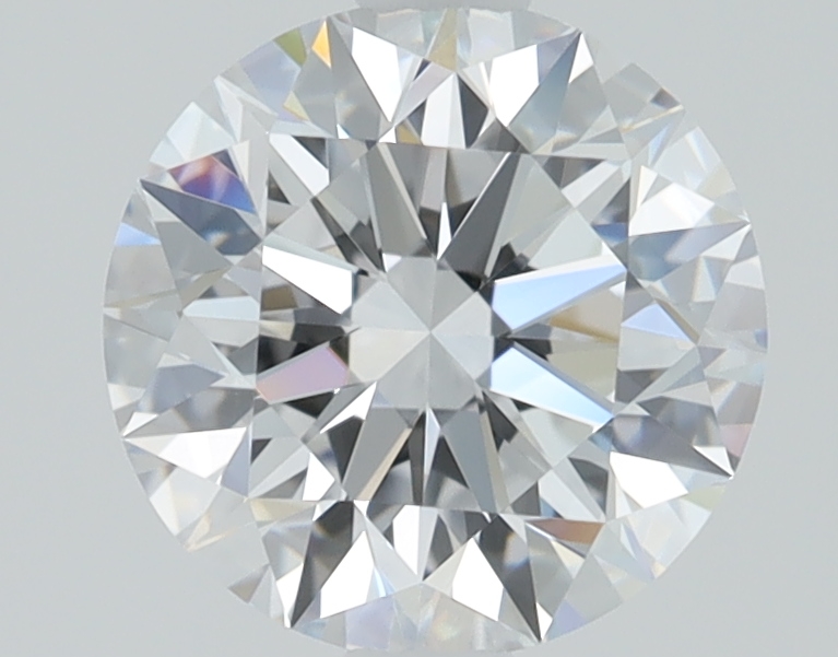 1.37 Carat Round Cut Lab Diamond