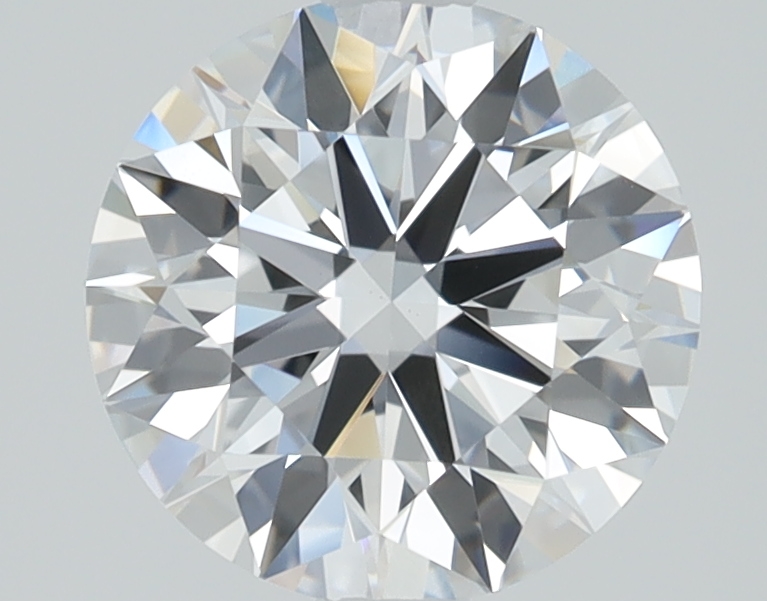 1.37 Carat Round Cut Lab Diamond