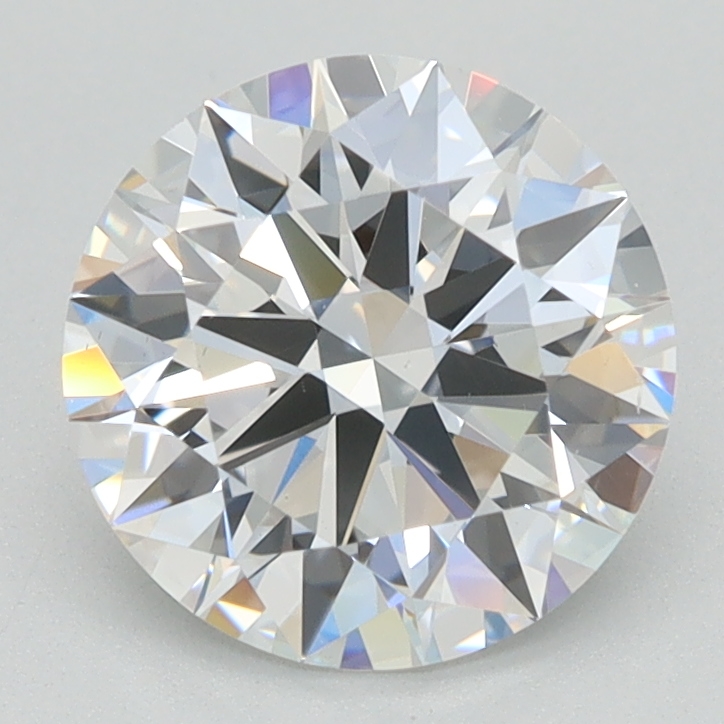 1.63 Carat Round Cut Lab Diamond