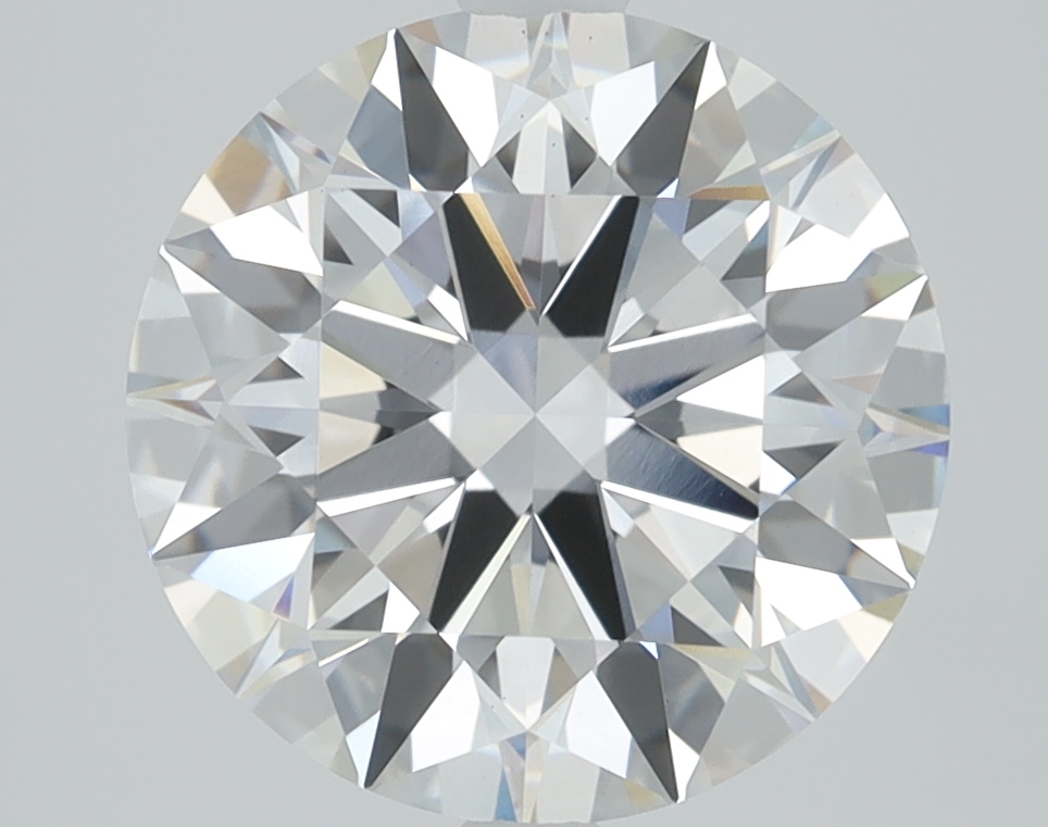 2.86 Carat Round Cut Lab Diamond