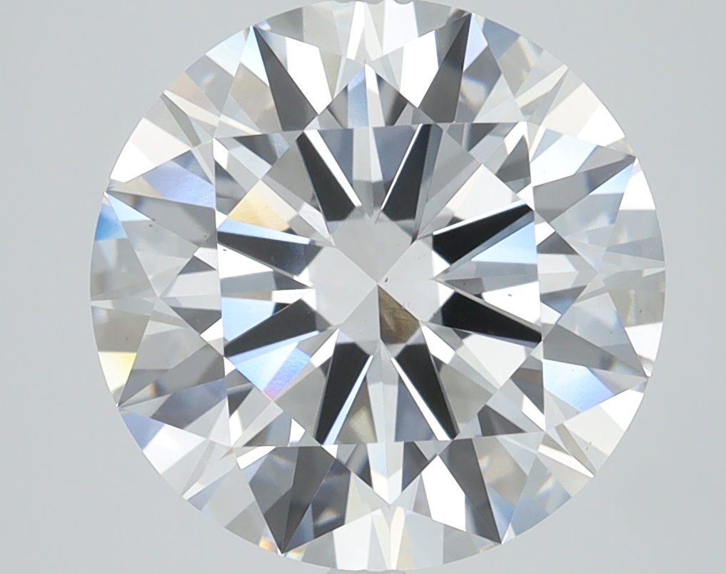 5.02 Carat Round Cut Lab Diamond