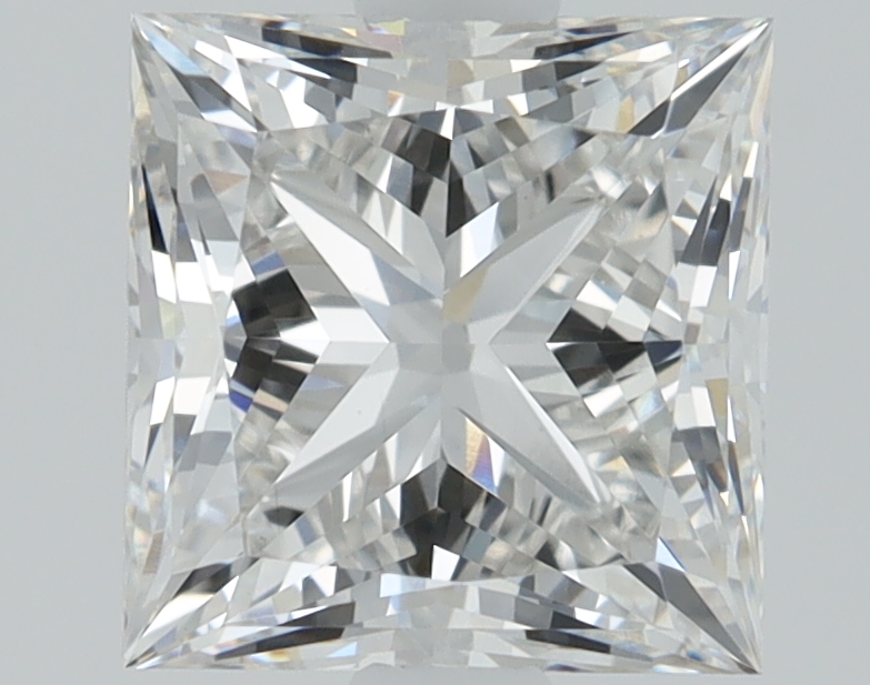 1.55 Carat Princess Cut Lab Diamond